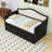 Twin Wood Daybed with Twin Trundle and 2 Storage Drawers-113138446