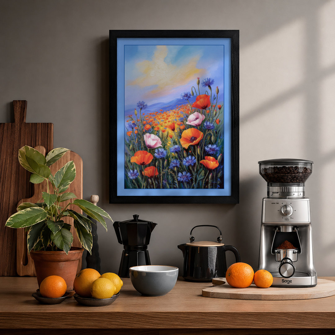 Wildflower Meadow Botanical - Framed Print