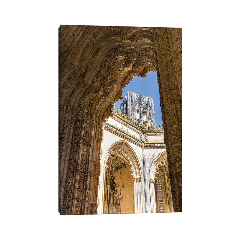 The Unfinished Chapels, Capelas Imperfeitas, In Typical Manueline Style. Lisboa, Portugal. by Martin Zwick - Wrapped Canvas Gallery-Wrapped Canvas Giclée