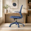  Chaise de bureau ergonomique et pivotante avec accoudoirs rabattables, chaise de bureau en filet avec support lombaire, coussin ignifuge pour le bureau personnel-938250661-938250663