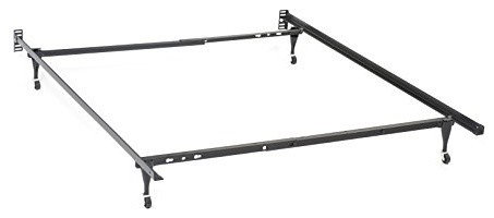 Kerns Bed Frame Black, Twin/Full