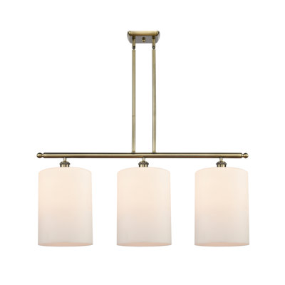 Luminaire suspendu tambour 3 lumières Dublin