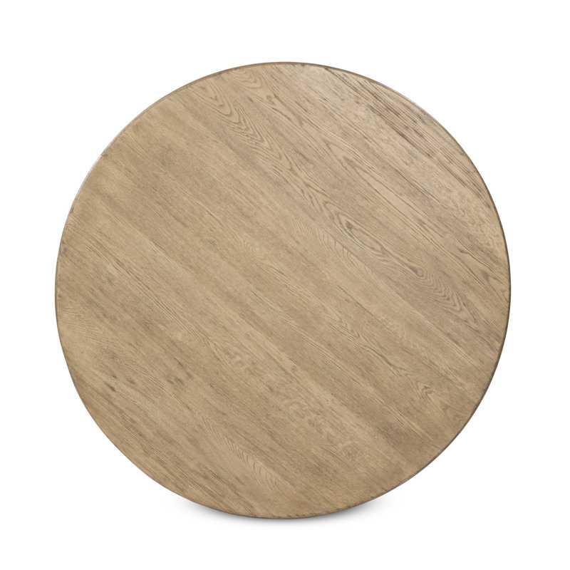 Maricopa Solid Wood Coffee Table, 16" H x 50" L x 50" W, Medium Brown