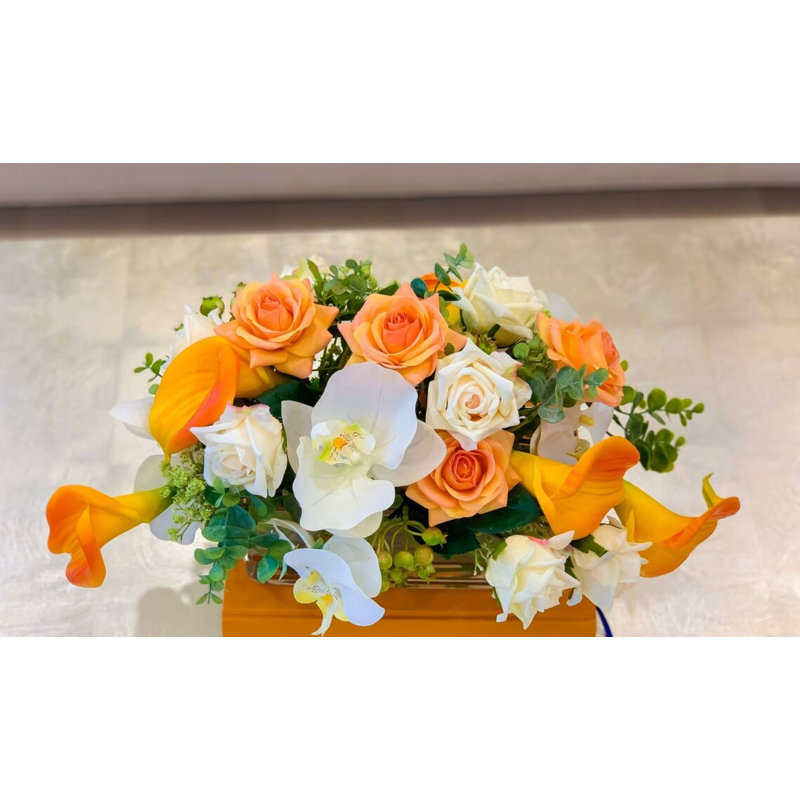Hydrangea Arrangement in Vase