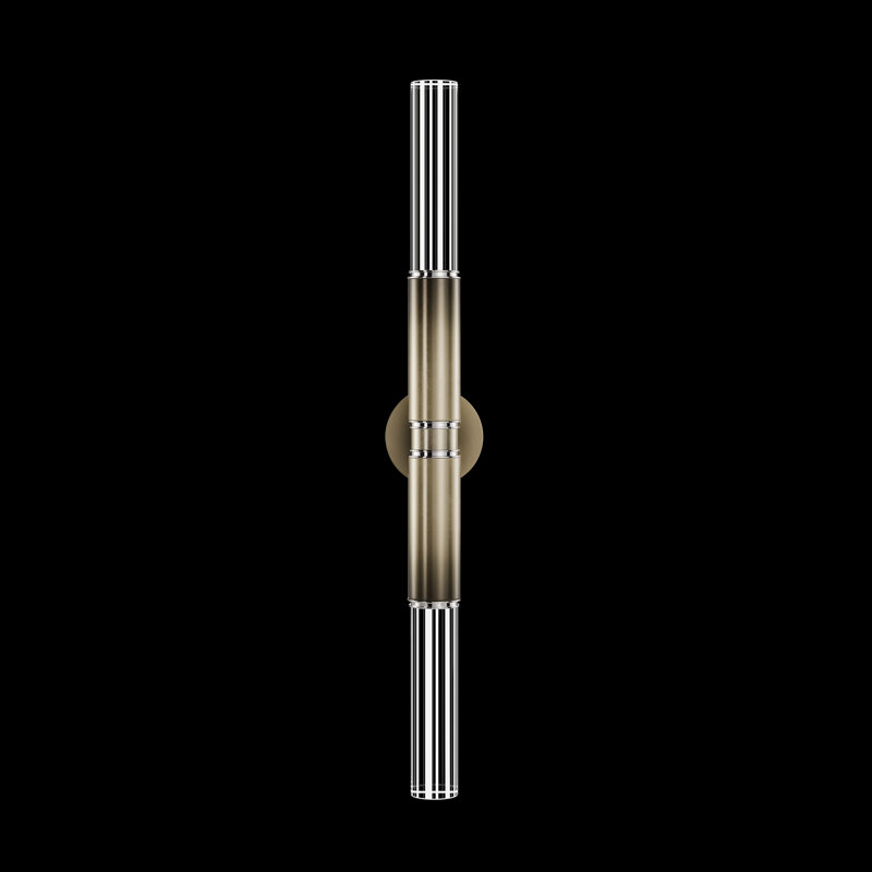 LED Wallchiere, Ombre Bronze/Nickel