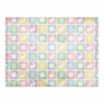 Ellmer Polyester Plaid Rectangle Placemat