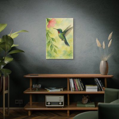 Aaroon Single Picture Frame Print on Canvas