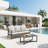 2-Piece Wicker Patio Conversation Set With Gray Cushions & Coffee Table-1776659386