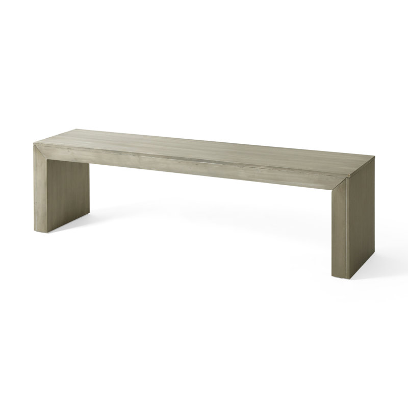 DINING BENCH, 18" H x 63" W x 15" D