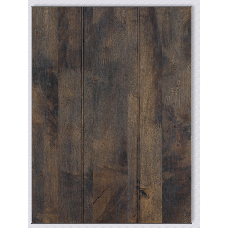 Finition brunie classique en bois d'hévéa avec banc de conception classique transitionnelle 1pc
