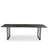 Barson Solid Wood Dining Table - Gray-1786767303