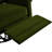 360° Swivel Recliner Manual Rocking Recliner With Adjustable Backrest For Ultimate Comfort And Modern Living, Recliner-1340861018