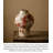 Abstract Brushstroke Hand Painted Ceramic Table Vase