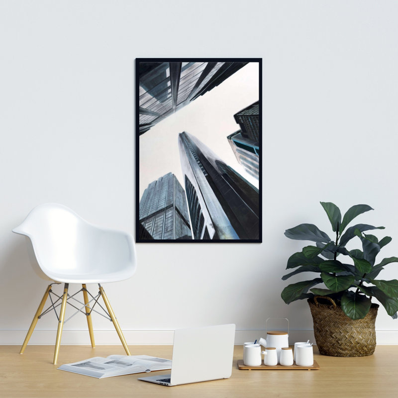 " Perspective View Of Skyscraper "