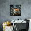  «Glowing Mushroom 2» par Ann Klee, art mural sur toile, 18 po x 18 po-590116130