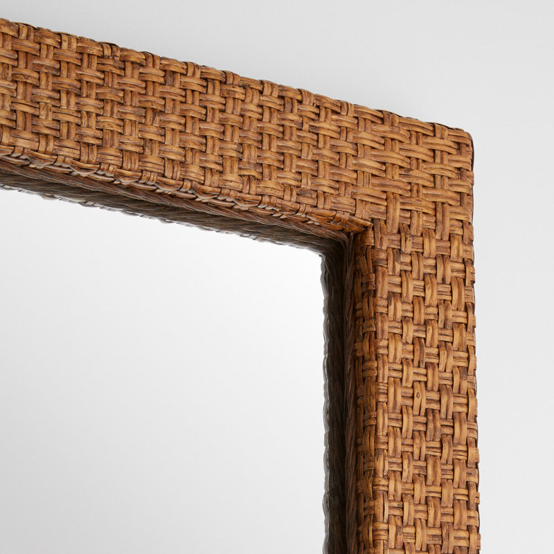 Freeport Rectangle Wicker Mirror