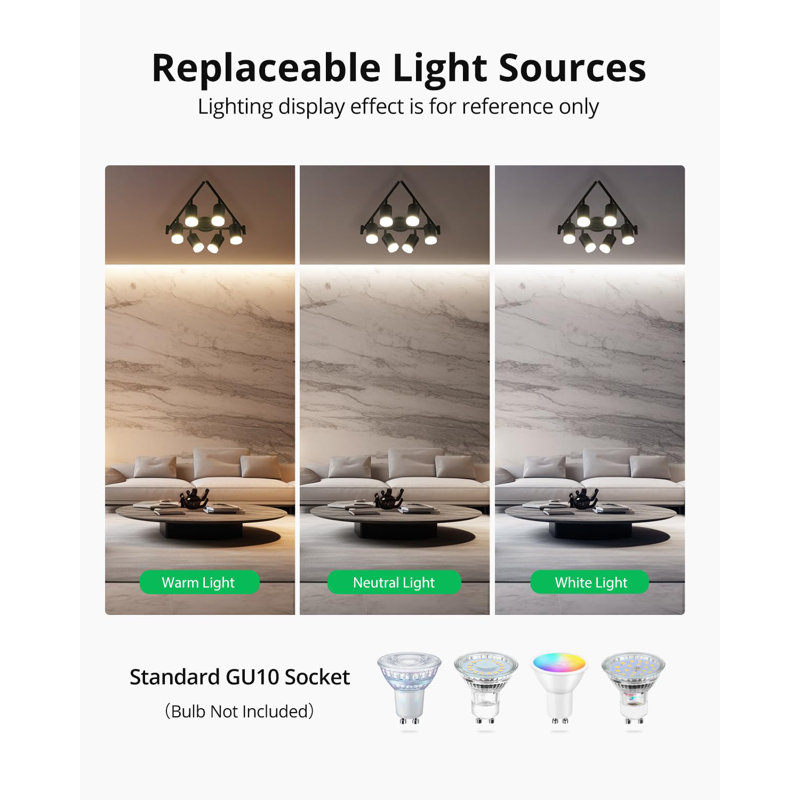 Fredric 120cm 6 -Light Track Kit