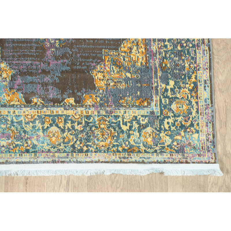 Oriental Indoor Rug, Runner 2'6" x 10'