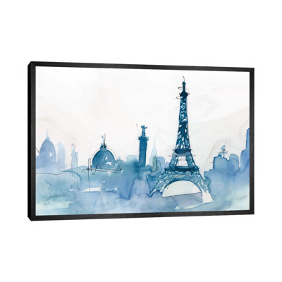 Ocean Blue Paris by Isabelle Z - Print on Canvas