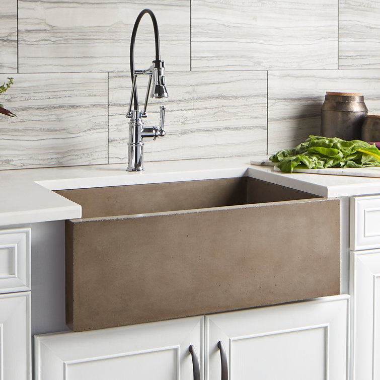 NativeStone® 30" L x 18" W Kitchen Sink
