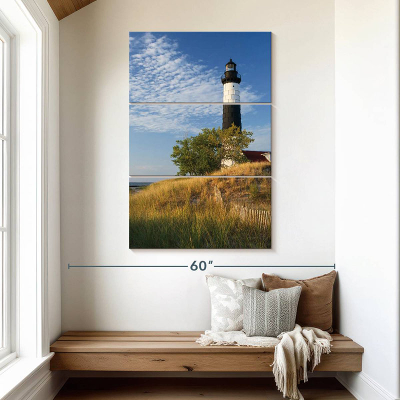 Phare de Big Sable Point II, H 50 po x l 32 po