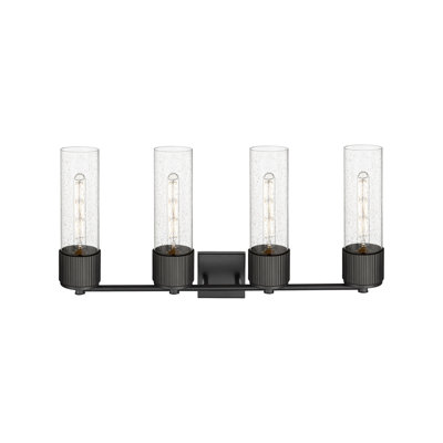 Éclairage pour meuble-lavabo mural 4 lumières 12 "Bolivar