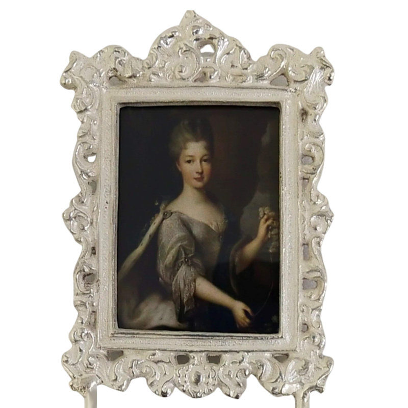 Speth Brass Picture Frame, Silver