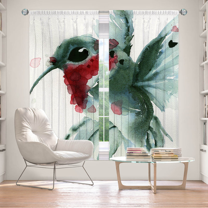 Rideau simple obscurcissant avec passe-tringle Delaughter, L 40 po x L 82 po
