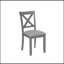 Ensemble de salle à manger de cuisine 6 pièces, table de salle à manger rectangulaire en bois avec 4 chaises rembourrées et un banc, ensemble de table de salle à manger pour 6 personnes, salon, bar et cuisine-843344406