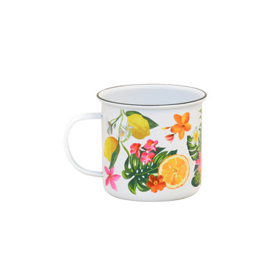 Steel With Enamel Coating Coffee Mug