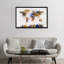 « world map paint gouttes iv » par michael tompsett, impression sur toile-612276070-548611560-612276069