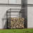 Brayla 110cm W x 70cm D Metal Log Store