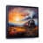 Black Floater Framed