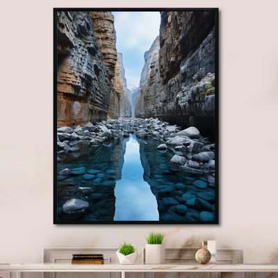 «Baelor Canyon Photo Eternels Eternels I», reproduction sur toile
