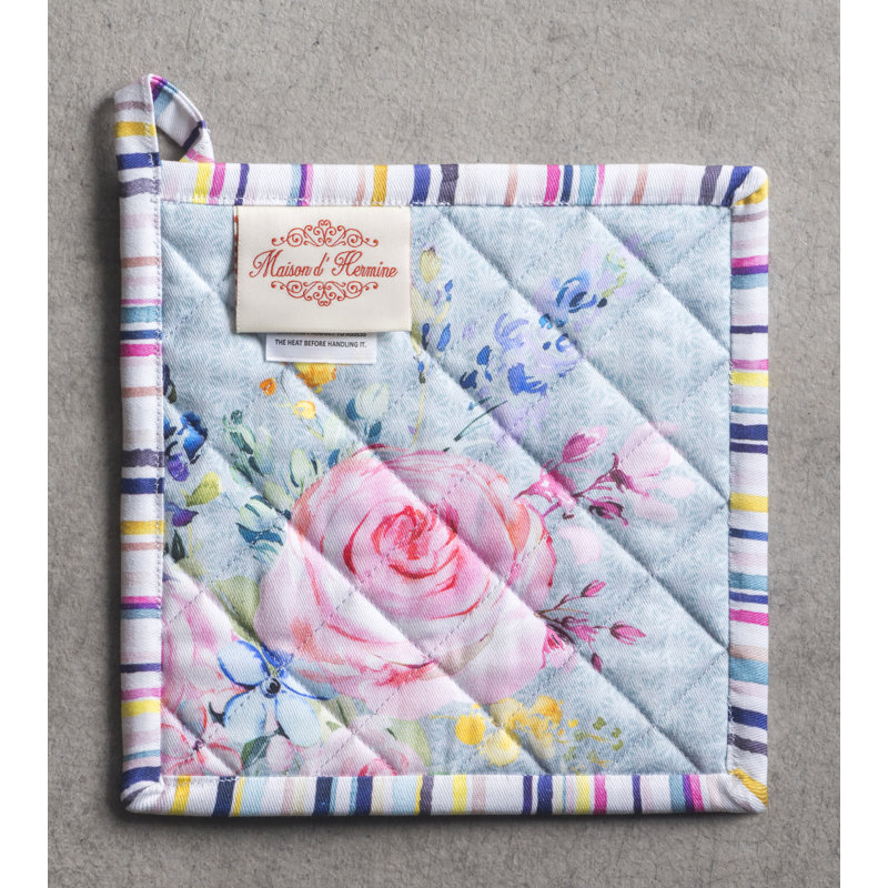 Maison D' Hermine Cotton Potholder Set