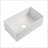 Fireclay 36" L X 20" W Farmhouse Kitchen Sink With Grid And Strainer