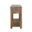 Console, trois tiroirs, tablette inférieure, bois, style intemporel, idéal pour la décoration de chambre d'amis principale
