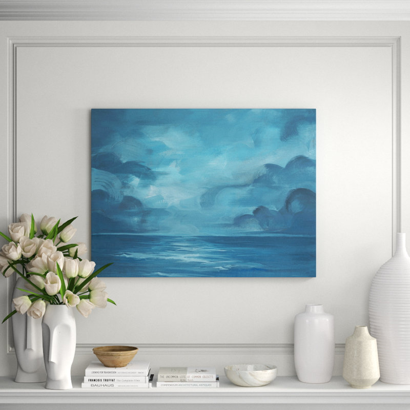 Open Sea Giclee Print by Barclay Butera, 24" H x 32" W, Image Brush Gel