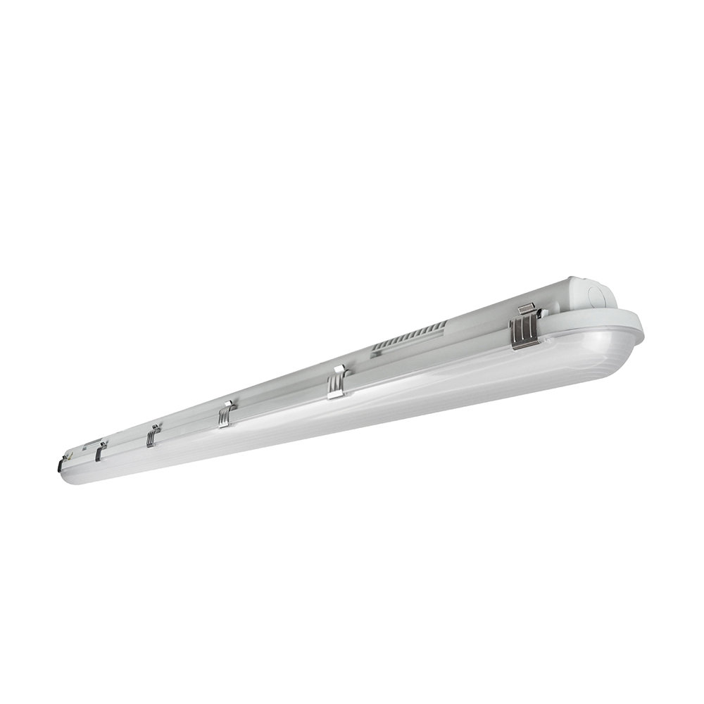 Power Selectable & CCT Selectable Non Corrosive Waterproof LED Fitting, 1.5m, 50W, 120 Lumens per Watt