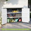 4 Ft. W X 2 Ft. D Outdoor Resin Horizontal Storage Shed-113399247