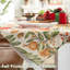 Ensemble de 4 napperons de table en lin moisson moelleuse pour automne