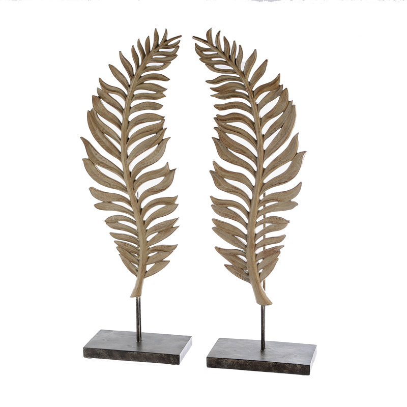 Lawerence Landscape & Nature Figurines & Sculptures, 56cm H x 22cm W x 11cm D, Light Brown/Dark Brown