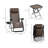 Zero Gravity Chair Set With Side Table, Folding Reclining Chair With Cupholders & Pillows, Adjustable Lounge Chair For Pool, Backyard, Lawn, Beach,-1606749991