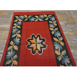 Vintage Navajo - Chimayo Mexico Flat Weave Rug