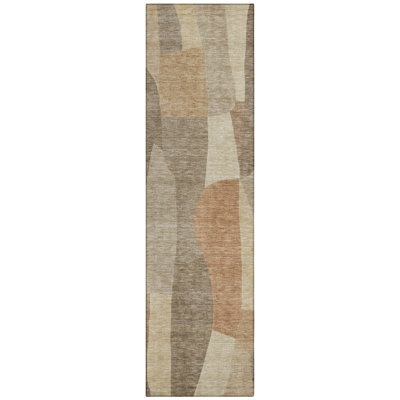 Machine Washable Indoor/Outdoor Jozwiak ACN2376 Abstract Rug