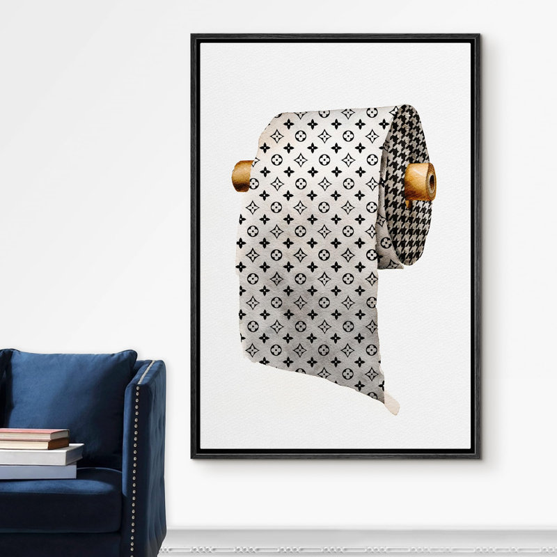 «Designer Chic Fashionable, Noir, H 36 po x l 24 po