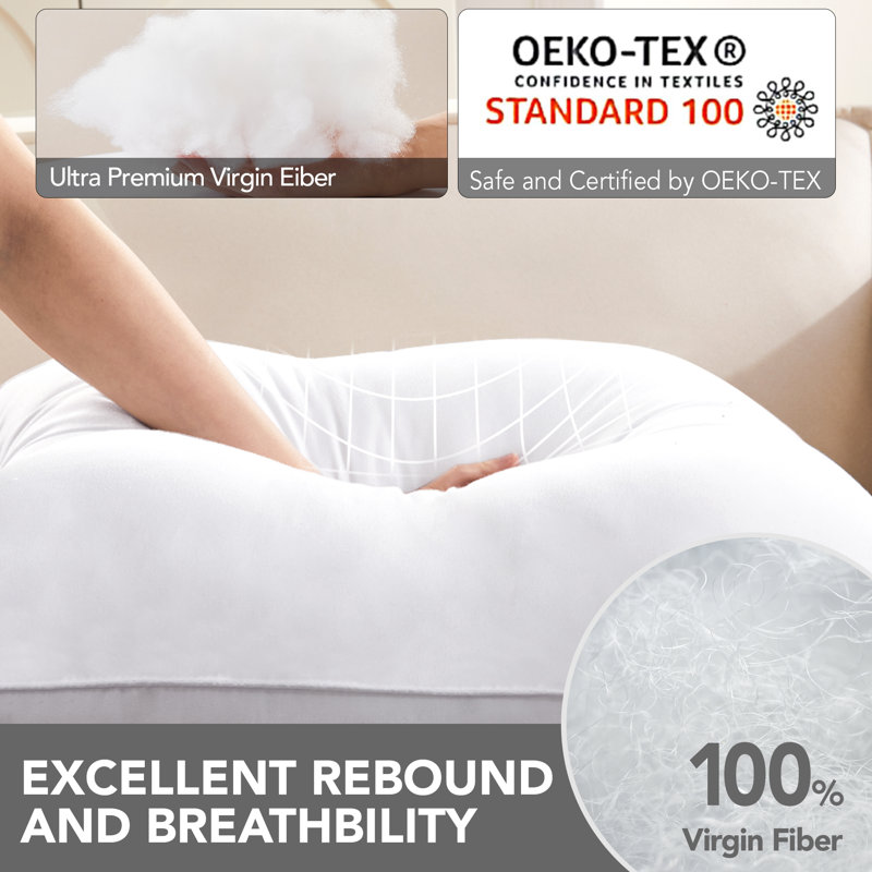Reversible Pillow Insert, 16" H x 16" W