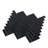 11"X 12.6" Herringbone Polished Glass Mosaic Tile-61266925