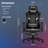 Upgraded Massage Gaming Chair 7-Point, Office Chair with Footrest & Lumbar Support, Thickened and Widened Cushions Backrest-1445606132
