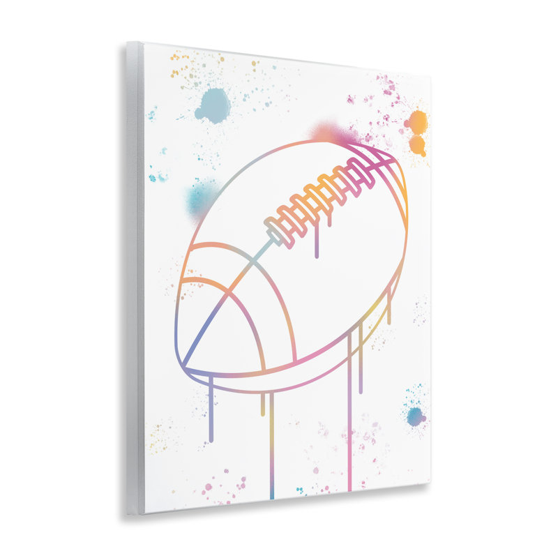 Plaque murale Graffiti Football, par Marcus Prime